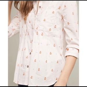 Anthropologie teepee blouse